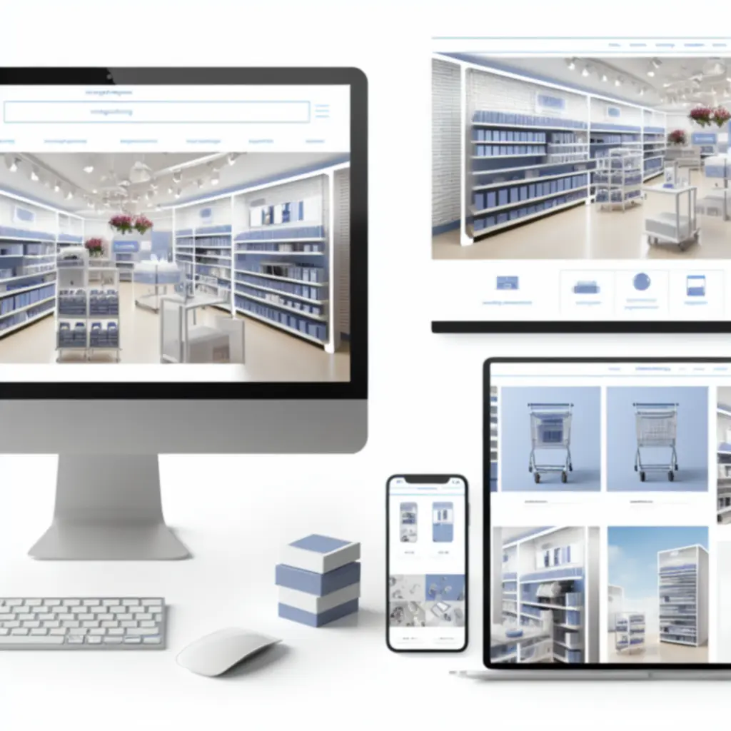 Nowoczesny panel marketplace prezentujący produkty na PL Trade Hub